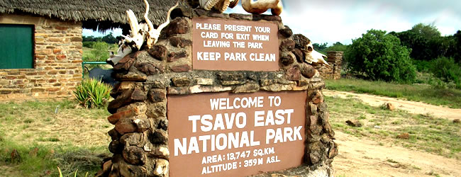 Tsavo East National Park in Kenya